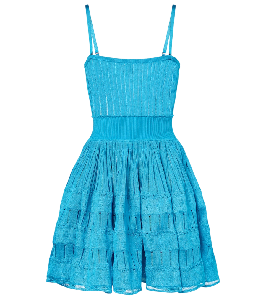 Mini-robe en maille Alaïa