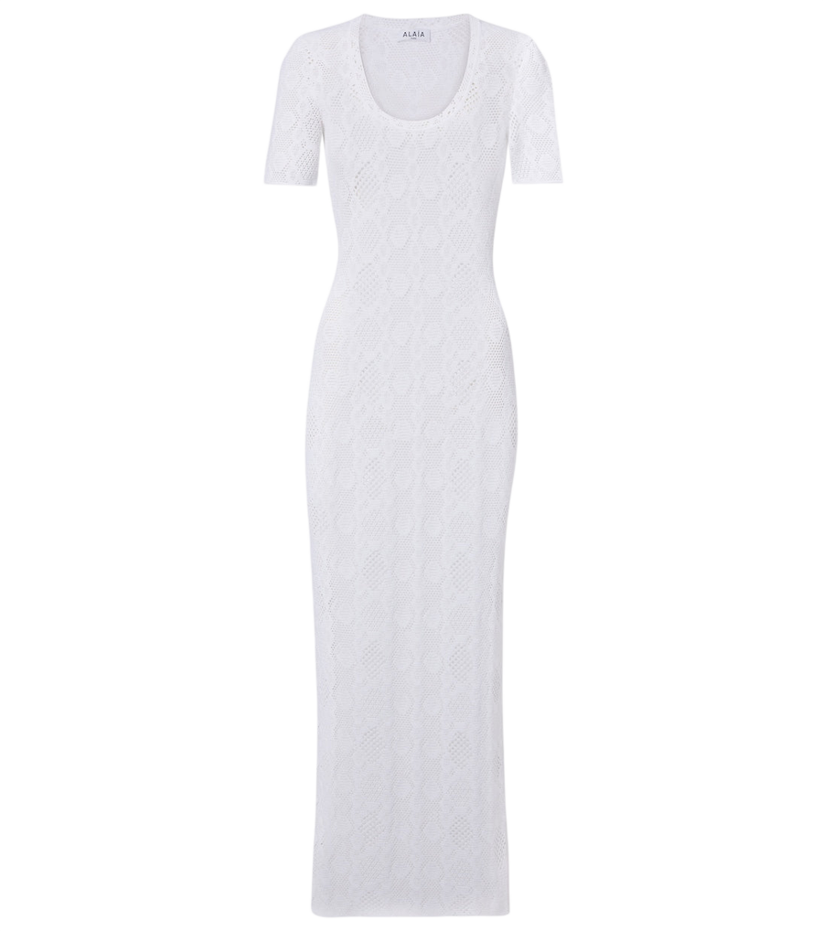 Alaïa Lace midi dress