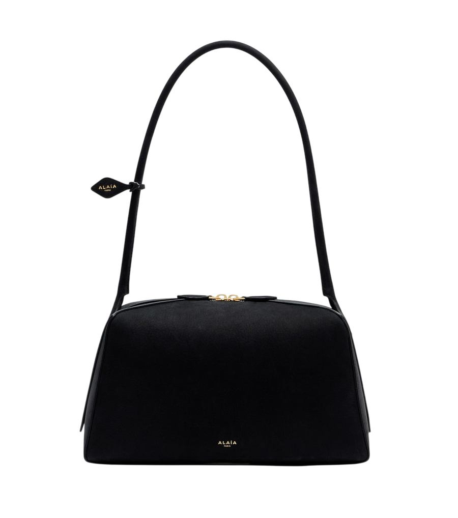 Alaïa Le Bouledogue Medium suede shoulder bag