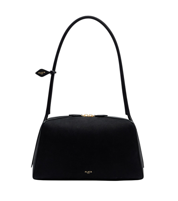 Alaïa Le Bouledogue Medium suede shoulder bag