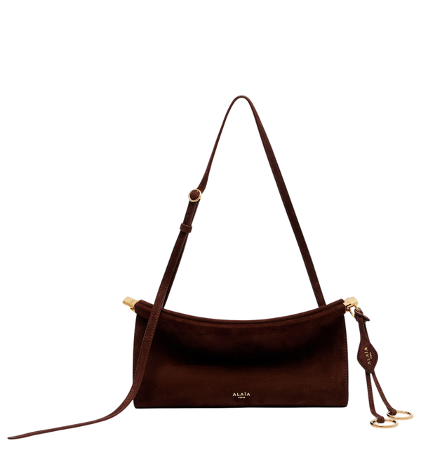 Alaïa Le Click suede shoulder bag