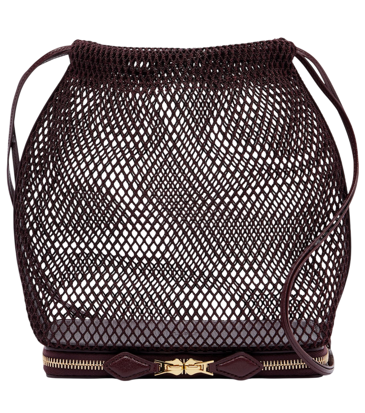 Alaïa Le Pochon fishnet bucket bag [white-bg-v2:1d455f11-6190-4a7e-8989-b2876bdbad2d]