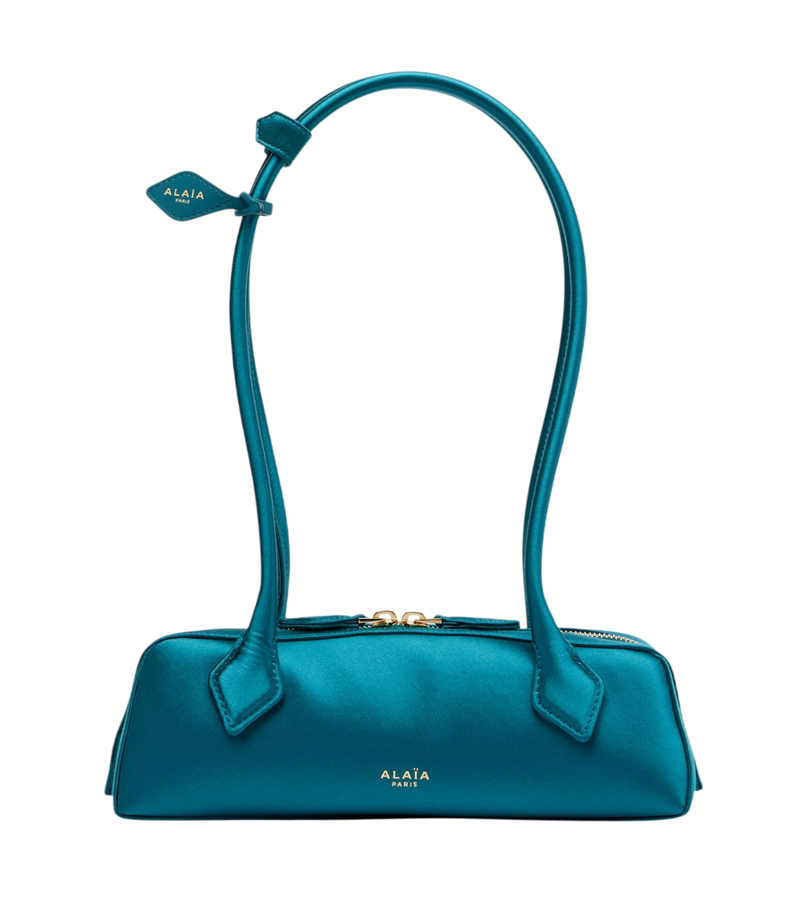Alaïa Le Teckel Small satin shoulder bag