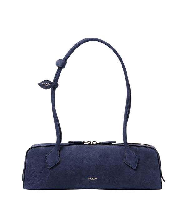 Alaïa Le Teckel suede shoulder bag