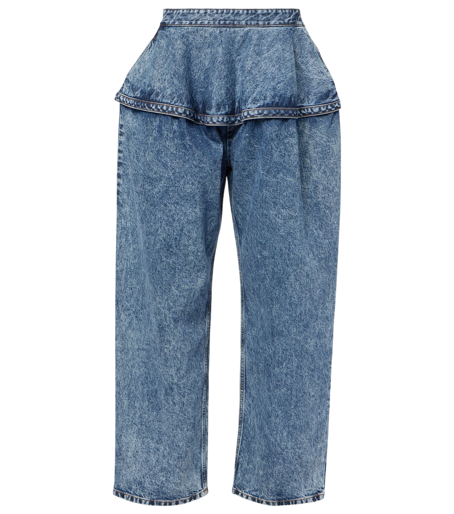 Jean large taille basse Alaïa