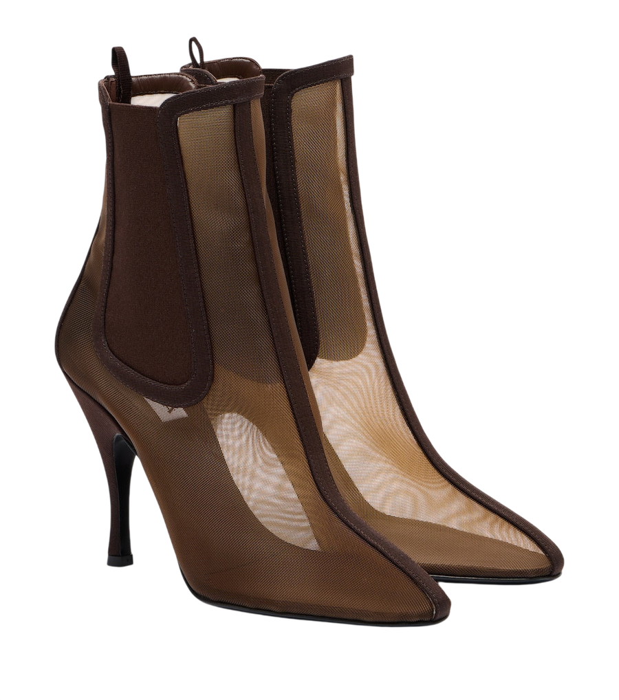Alaïa Mesh ankle boots