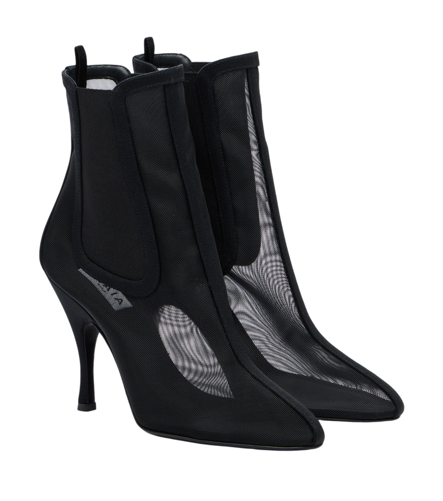 Alaïa Mesh ankle boots
