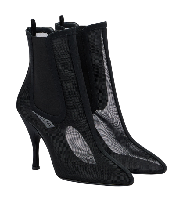 Alaïa Mesh ankle boots