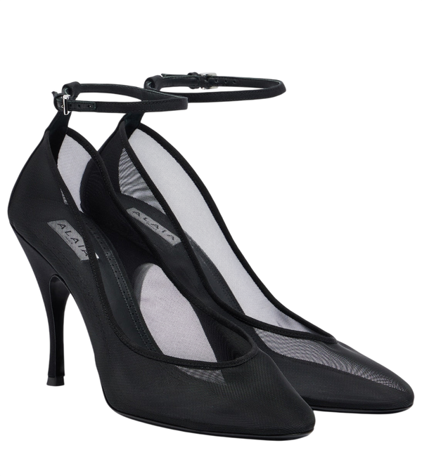 décolleté a rete Alaïa