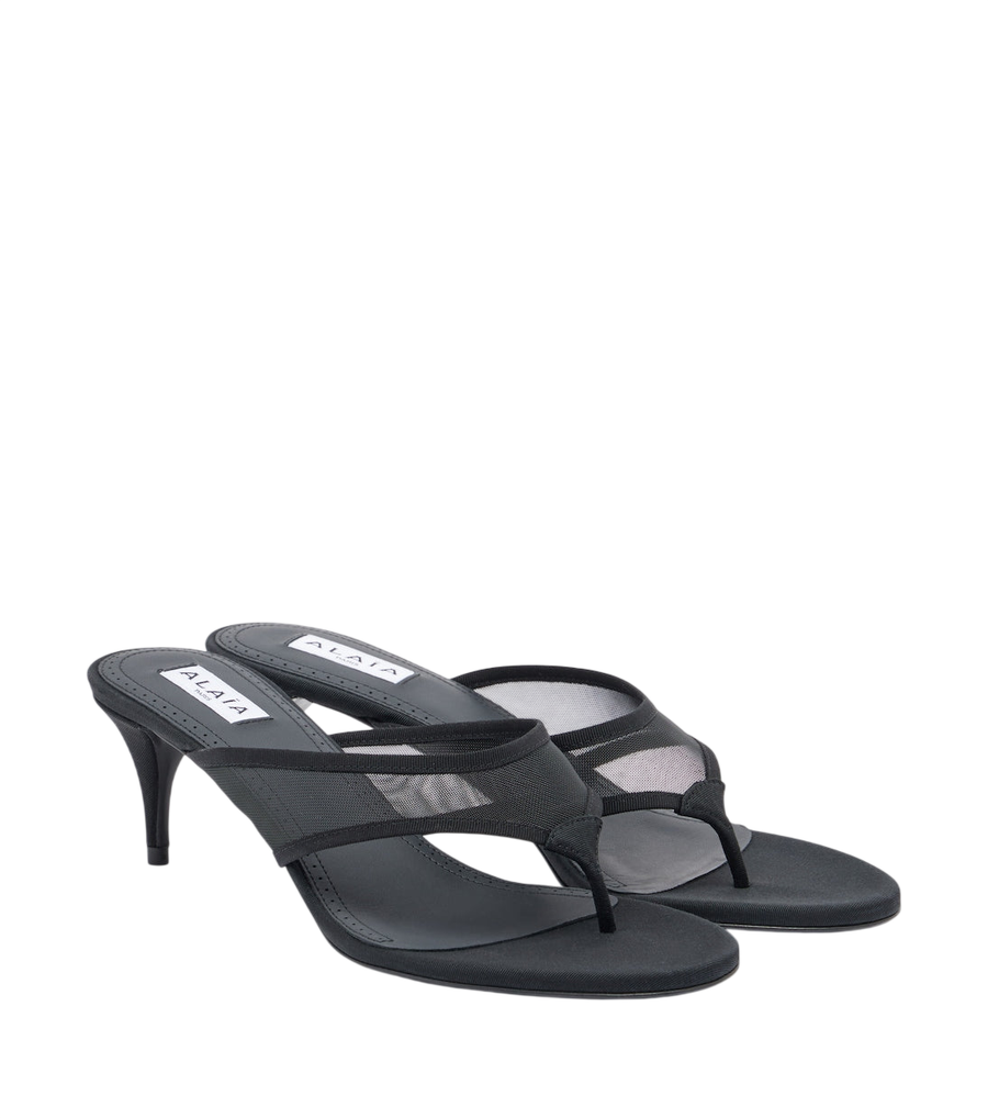 Alaïa Sandali infradito in rete