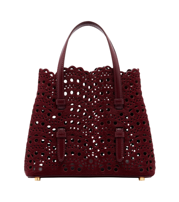 Alaïa Mina 20 Small calf hair top-handle bag