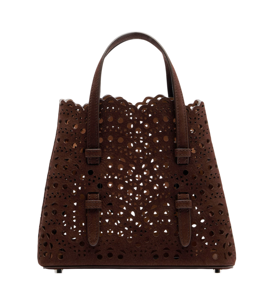 Alaïa Mina 20 Vienne leather top-handle bag