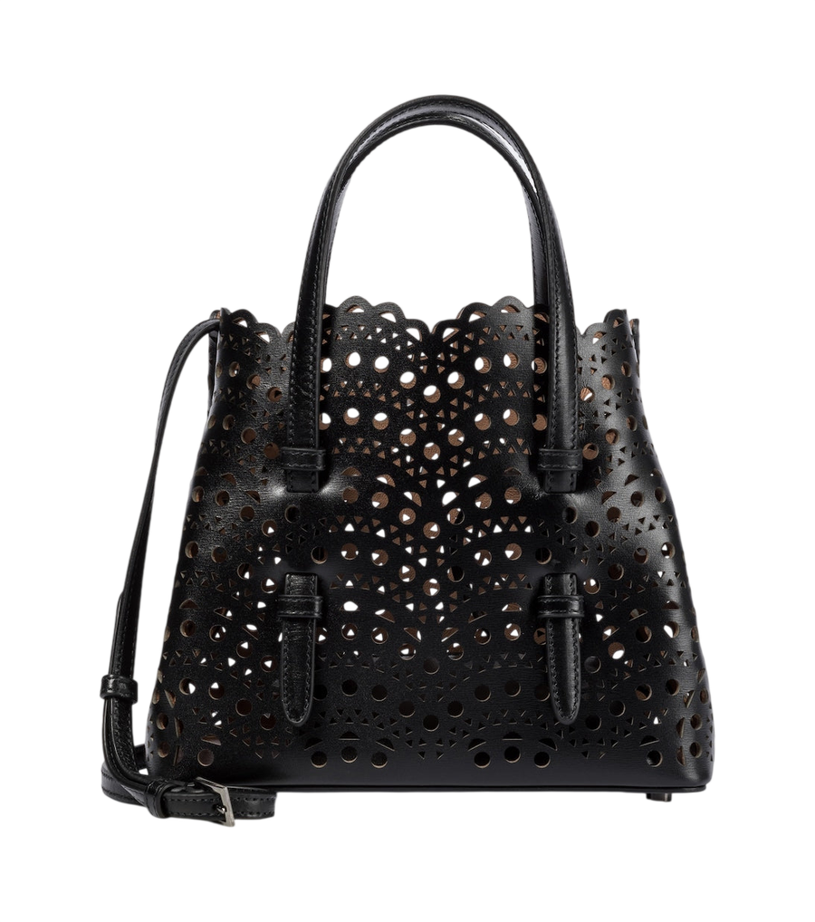 Alaïa Mina 20 Vienne Wave leather top-handle bag