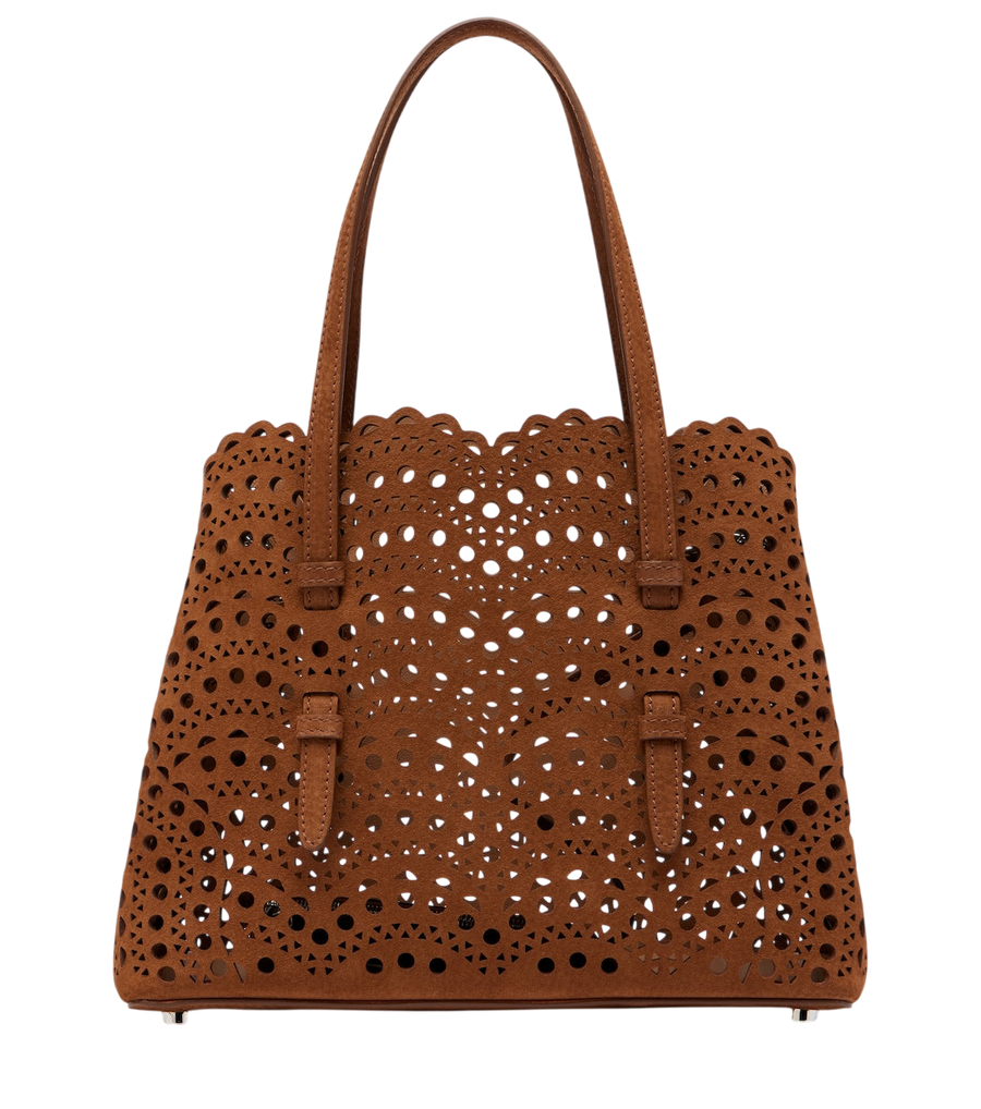 Alaïa Mina 25 Vienne Wave leather top-handle bag