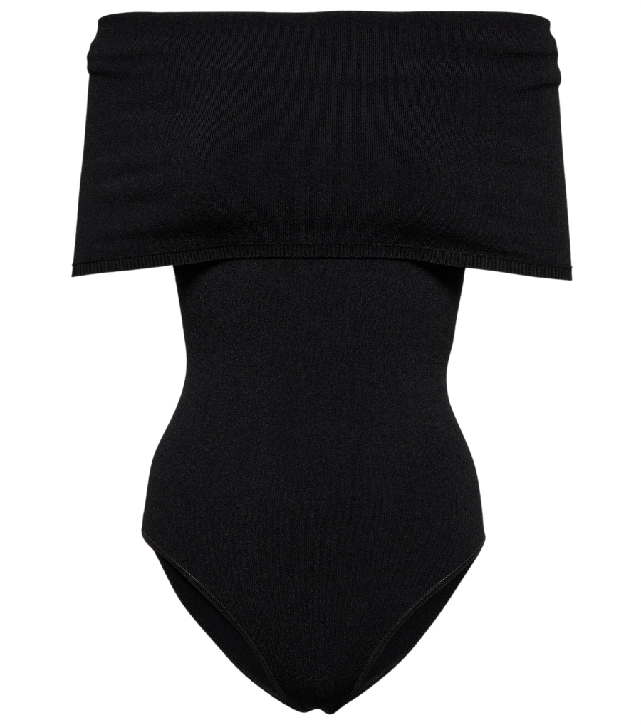 Body de punto con hombros descubiertos Alaïa