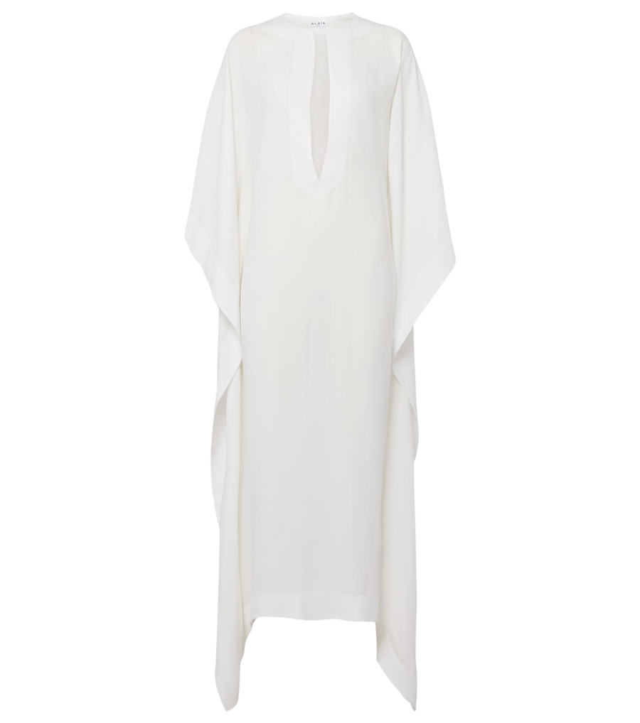 Alaïa Oversized crêpe kaftan