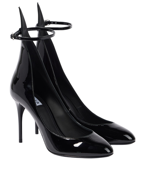Alaïa Décolleté in pelle verniciata