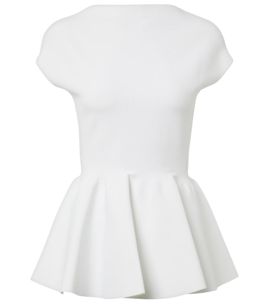 Top peplum de Alaïa
