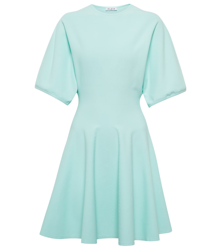 Alaïa Pleated minidress