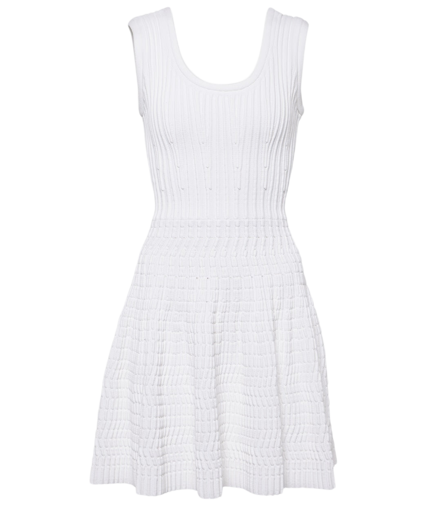 Alaïa Pointelle minidress