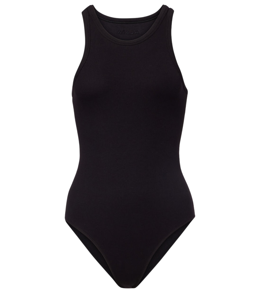 Alaïa Ribbed-knit bodysuit