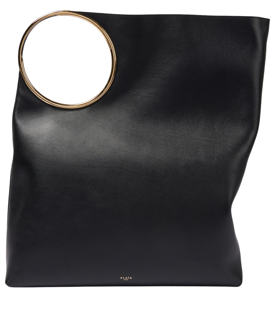 Alaïa Ring XL leather tote bag