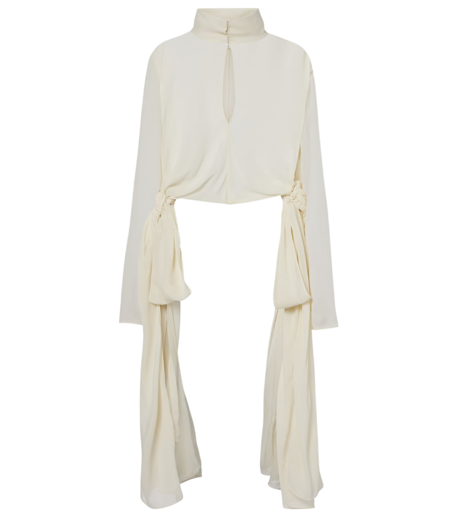 Alaïa Semi-sheer blouse