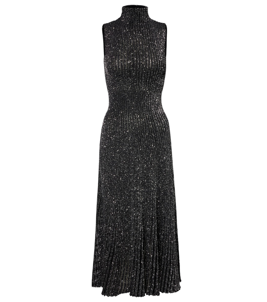 Robe midi à sequins Alaïa