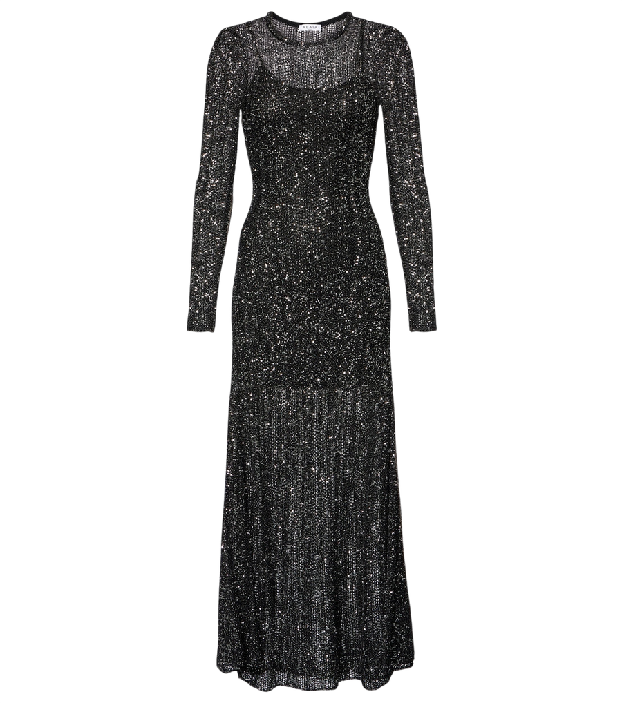 Alaïa Sequined midi dress