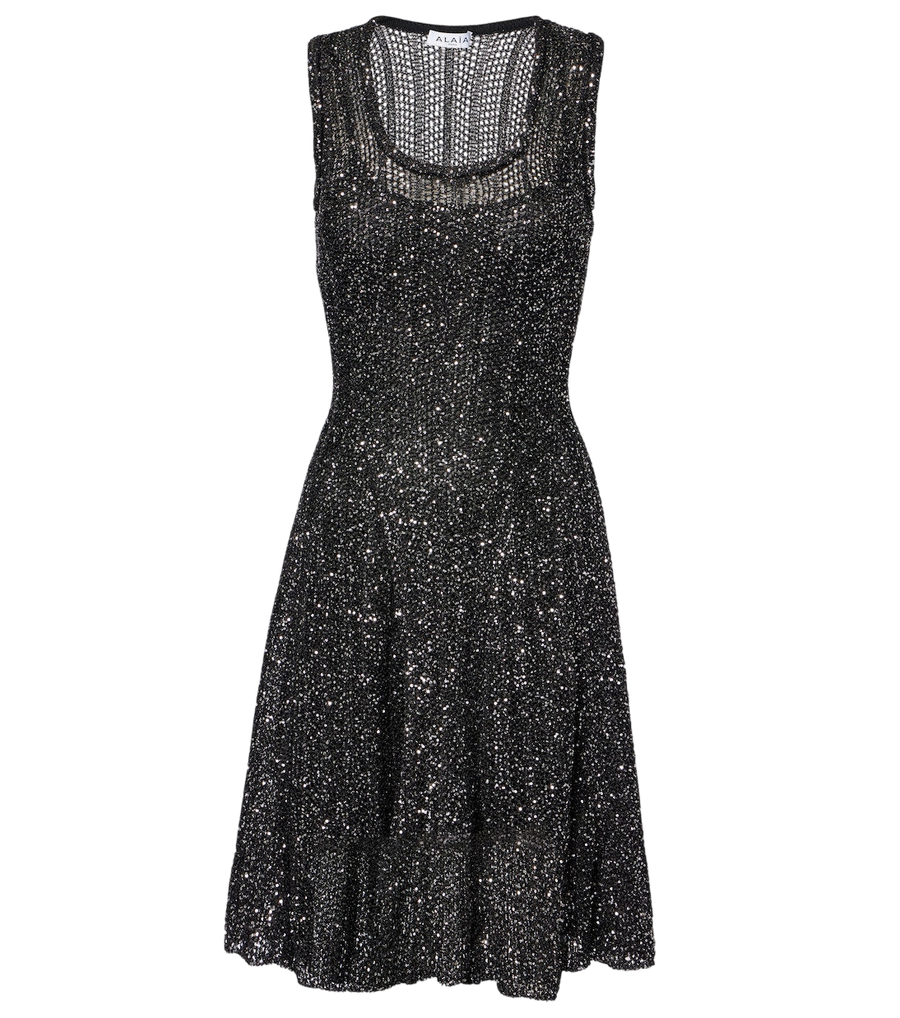 Mini-robe à sequins Alaïa