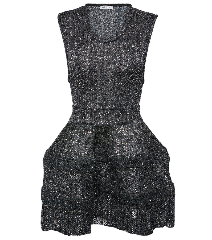 Mini-robe à sequins Alaïa