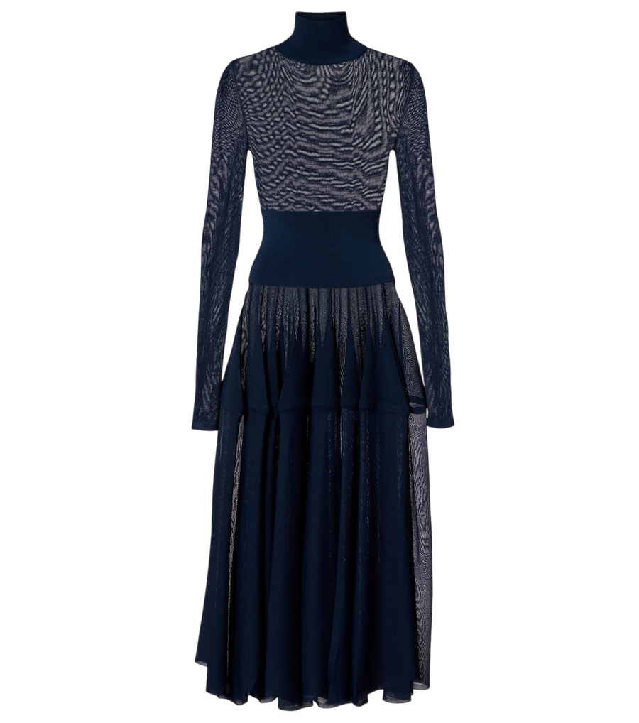 Alaïa Sheer midi dress