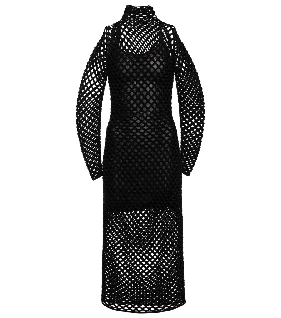 Alaïa Sheer net gown