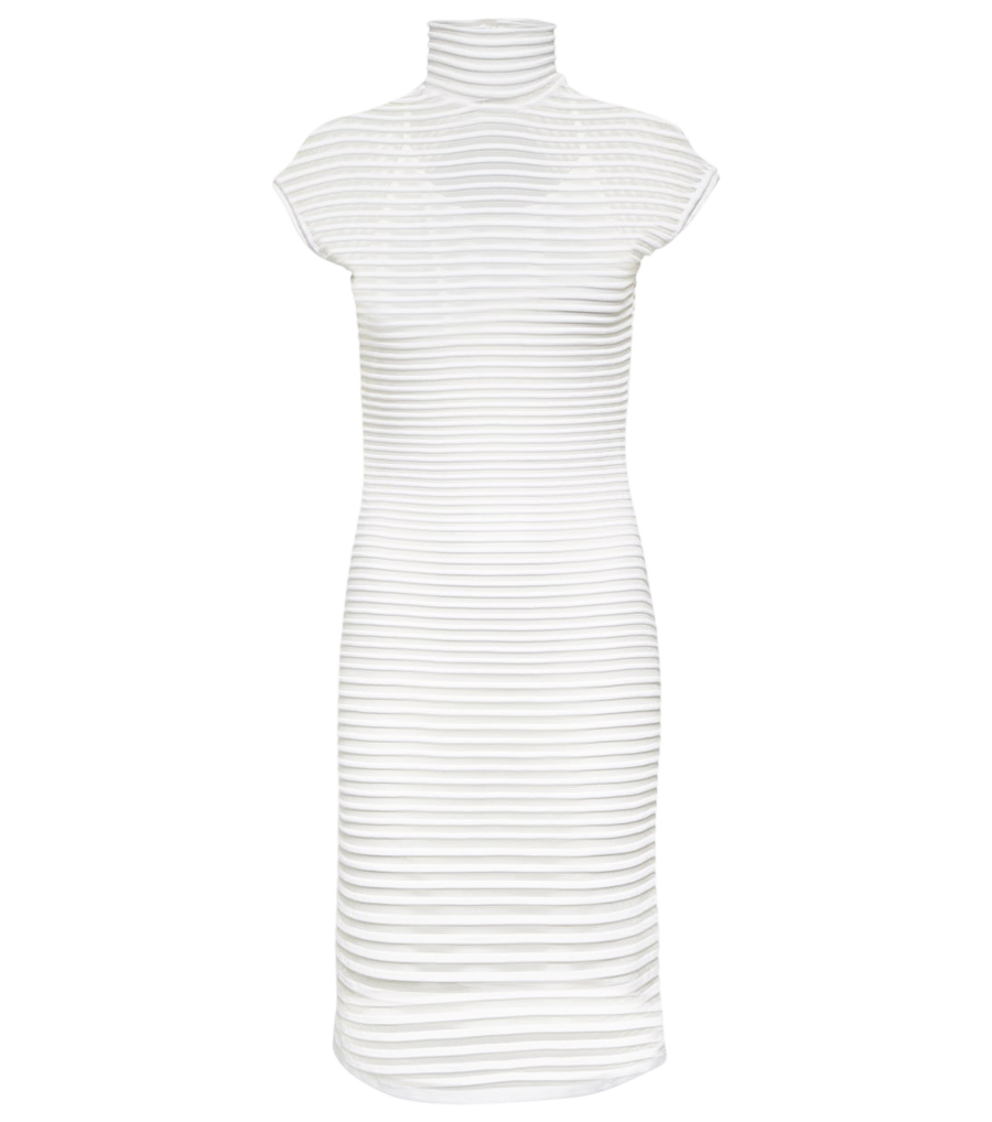Alaïa Striped minidress