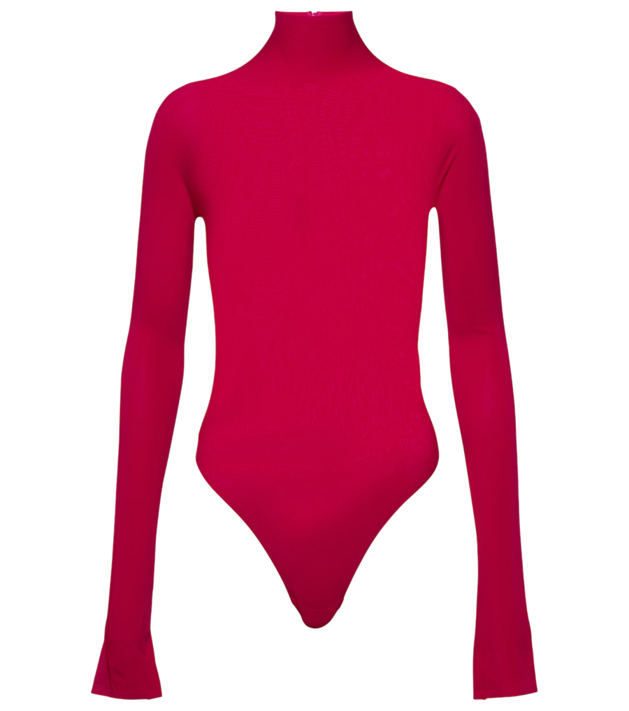 Alaïa Turtleneck jersey bodysuit