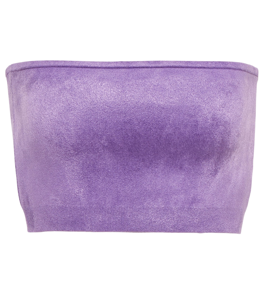 Haut bandeau en velours Alaïa