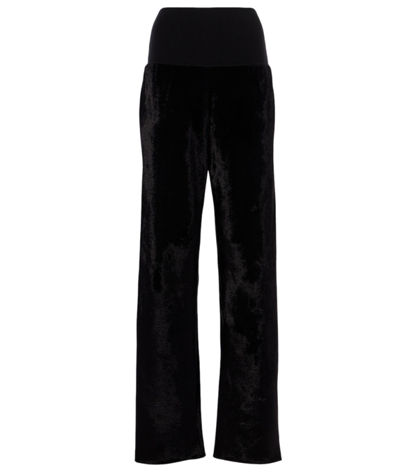Alaïa Velvet straight pants