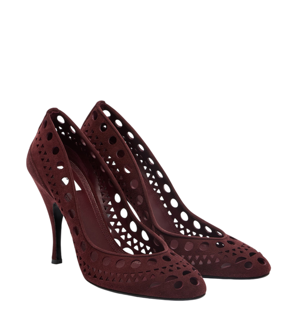 Alaïa Vienne suede pumps