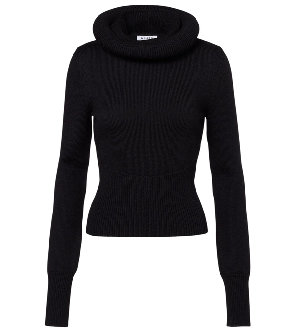 Alaïa Virgin wool turtleneck sweater