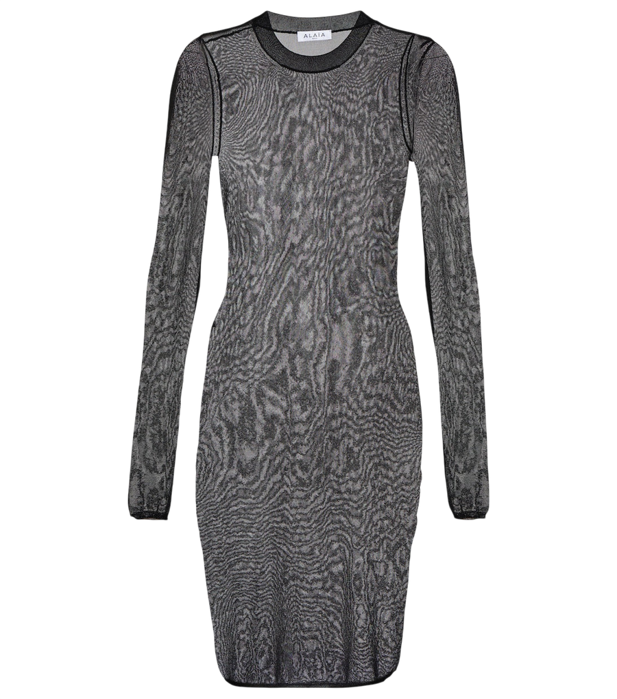 Alaïa Voile sheer minidress