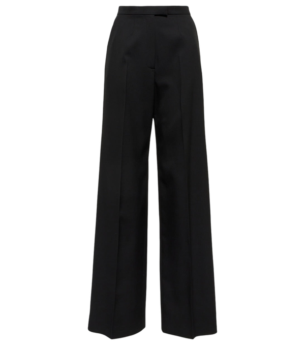 Alaïa Wide-leg wool pants