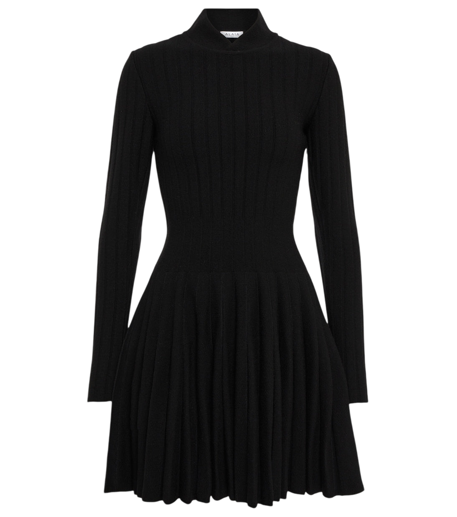 Alaïa Wool-blend minidress