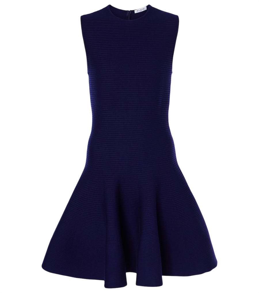 Mini-robe Alaïa en laine mélangée
