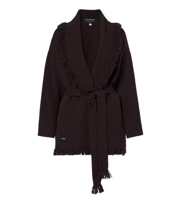 Alanui Finest cashmere and silk-blend cardigan