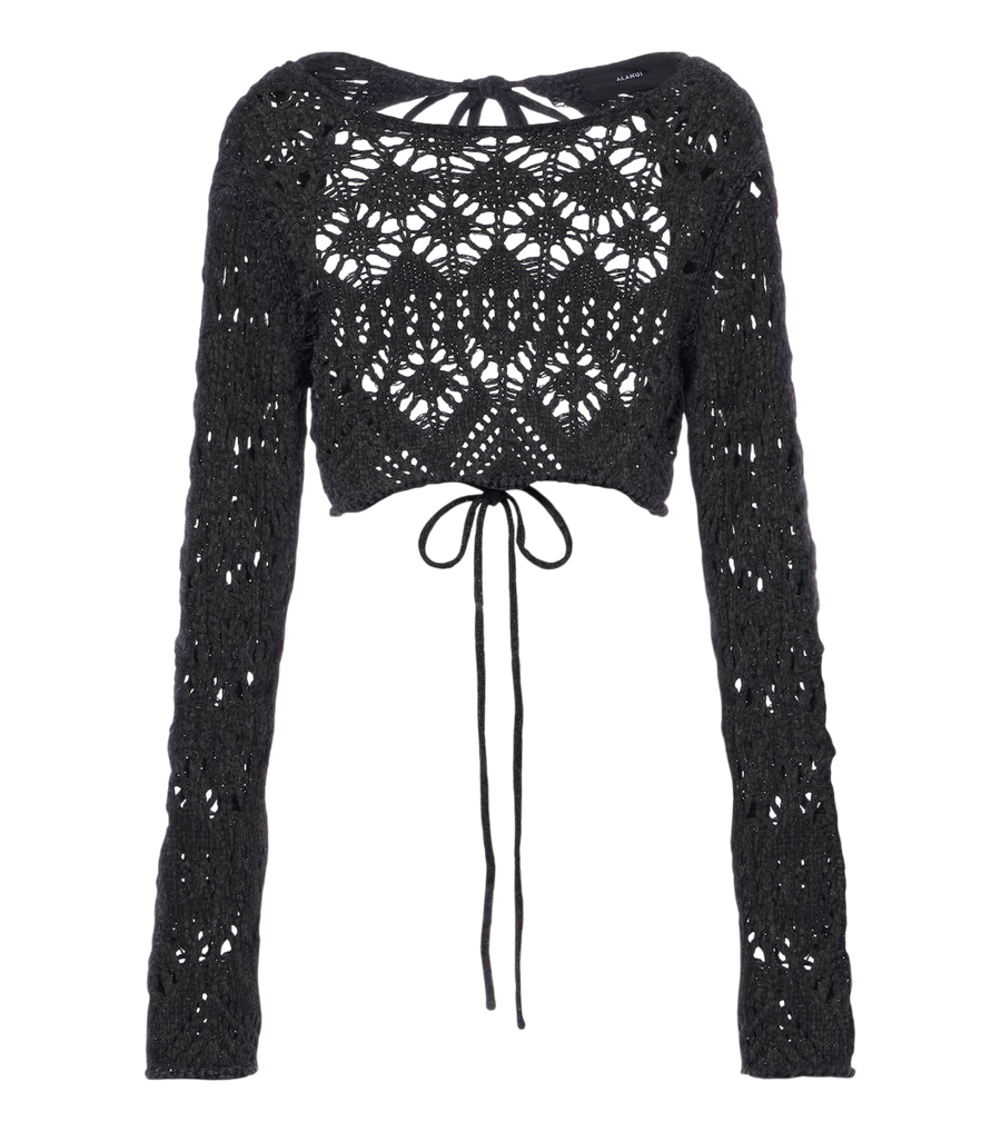 Haut en crochet à dos nu Alanui Time To Shine