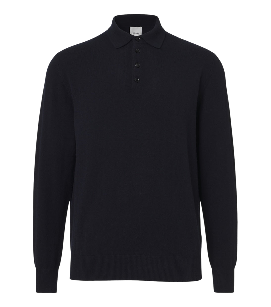 Allude Cashmere polo sweater