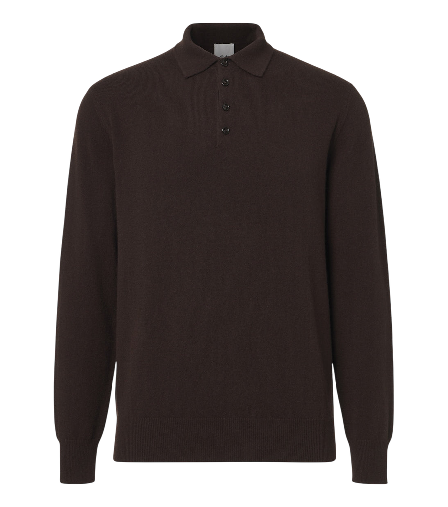 Allude Cashmere polo sweater