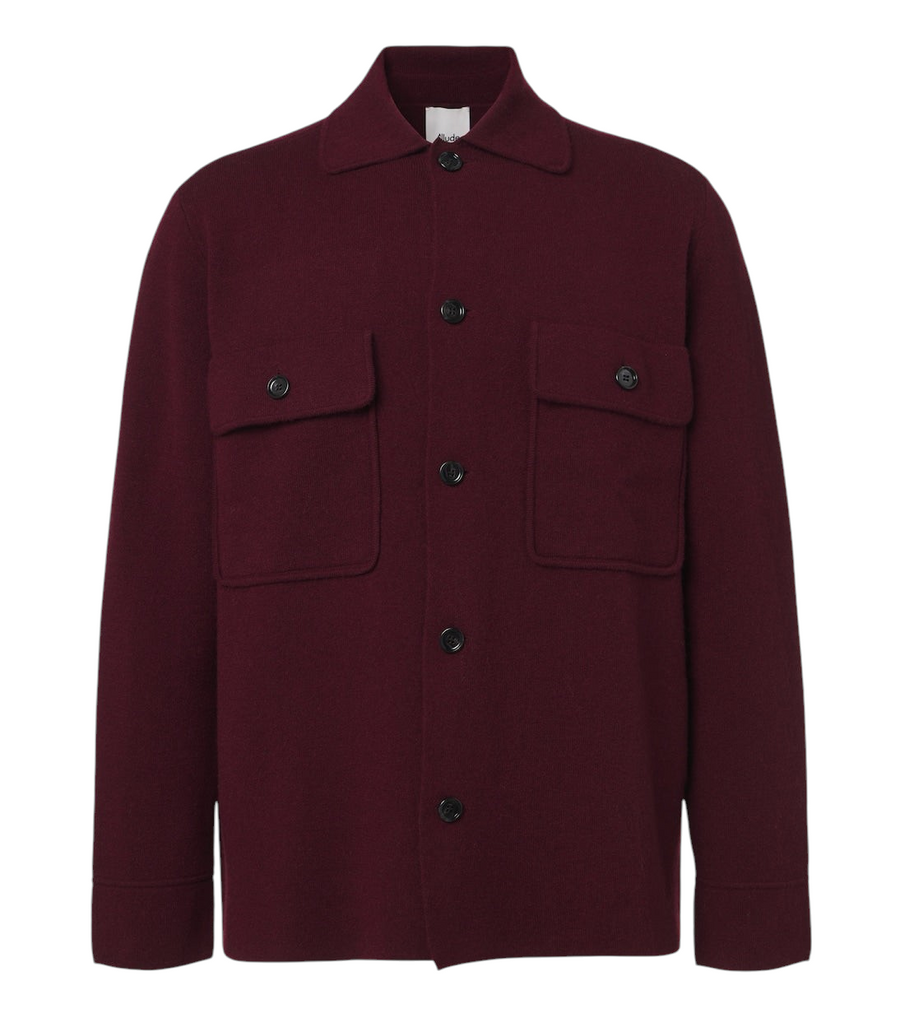 Allude Wool and cashmere overshirt