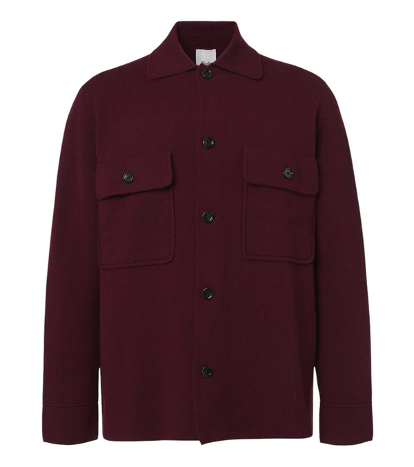 Allude Wool and cashmere overshirt