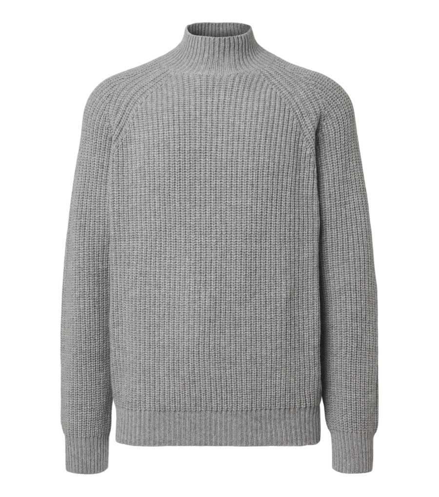Allude Wool and cashmere turtleneck sweater